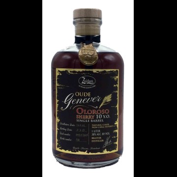 Zuidam Oude Genever Oloroso Sherry 10 Years Old Single Barrel