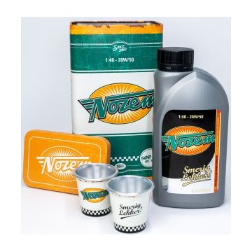 Nozem Oil 0,50 ltr GVP + 2 Shotcups in Blik limited edition
