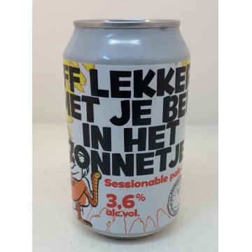 Uiltje FF Lekker met je bek in het zonnetje