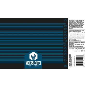 Moersleutel Bourbon Barrel Aged Imperial Stout With Chocolate