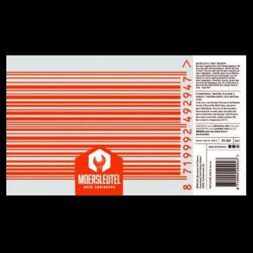 Moersleutel Barcode Platinum & Orange