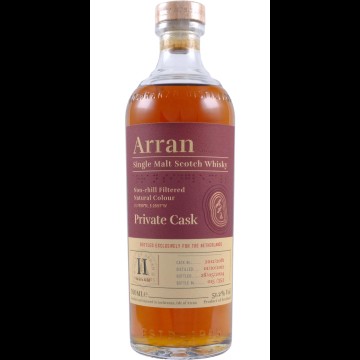 Arran Private Cask 11 Years Old Exclusively for the Netherlands