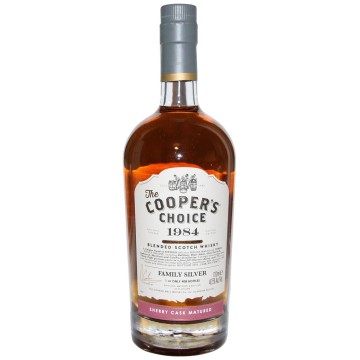 The Cooper's Choice Family Silver 1984 38 years old.