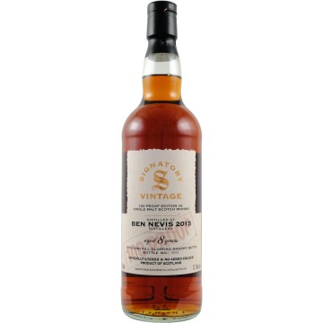 Signatory Ben Nevis 2015 8 Years Old 100 Proof Edition