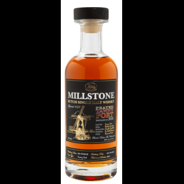 Millstone Dutch Peated Single Malt Whisky 2018 Tawny Port cask