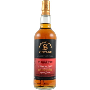 Signatory Vintage Inchgower Vintage 2011 12 Years Old