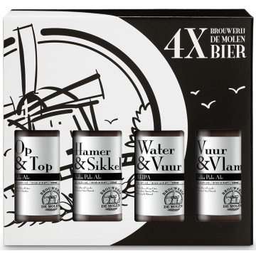 De Molen Giftpack 4 x 33cl