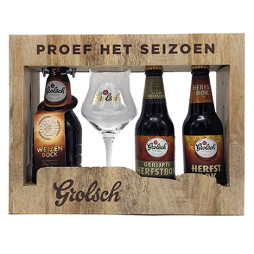 Grolsch Proeverij Herfstbok + Glas
