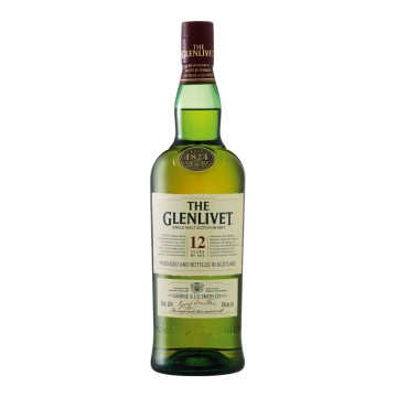 The Glenlivet 12 Years Old Speyside Single Malt Whisky