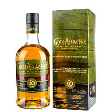 GlenAllachie 10Y Oloroso Sherry Wood Finish, Danish Retailers