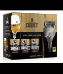 Cornet Giftpack 6x33cl + 2 glazen