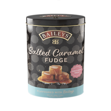 Baileys Handmade Salted Caramel fudge in blik 250 gr