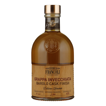 Grappa Francoli Barolo Cask Finish