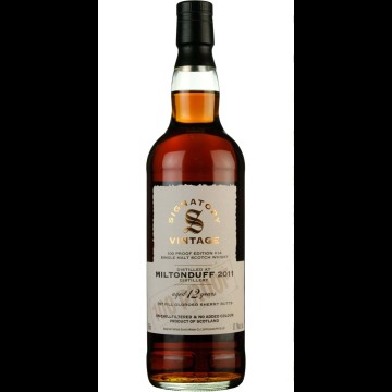Signatory Miltonduff 2011 12 Years Old 100 Proof Edition