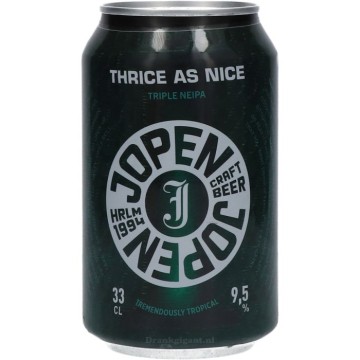 Jopen Thrice as Nice blik