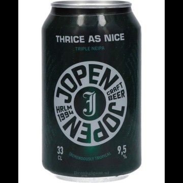Jopen Thrice as Nice blik