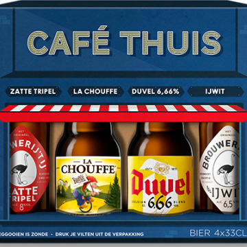 Biergeschenk Café Thuis