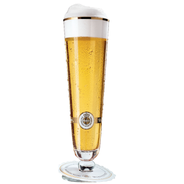 Warsteiner voetglas 20 cl.