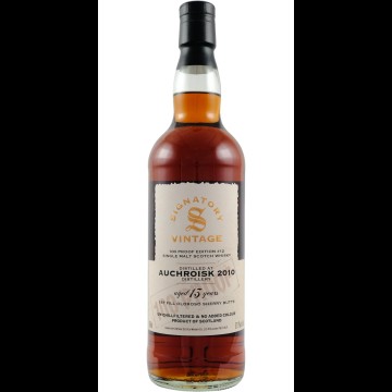 Signatory Auchroisk 2010 13 Years Old 100 Proof Edition